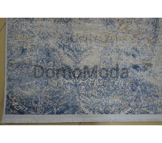 Акриловий килим La cassa 6525A d.blue-cream - Висока якість за найкращою ціною в Україні зображення 4.